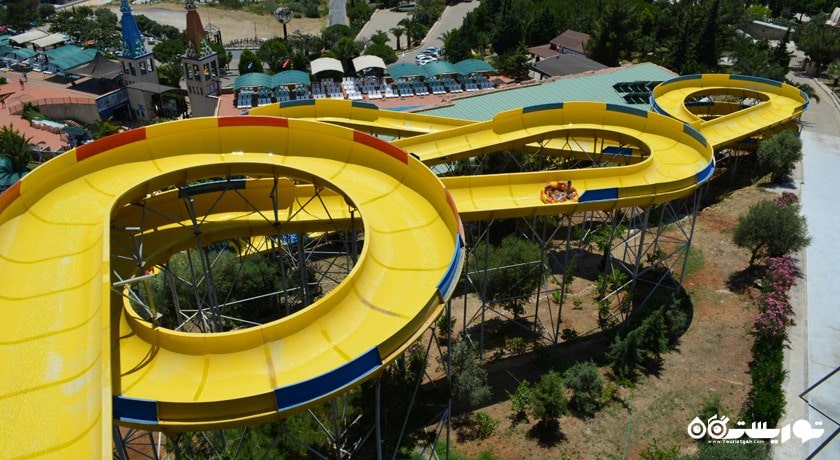 سرگرمی پارک آبی آدالند شهر ترکیه کشور کوش آداسی