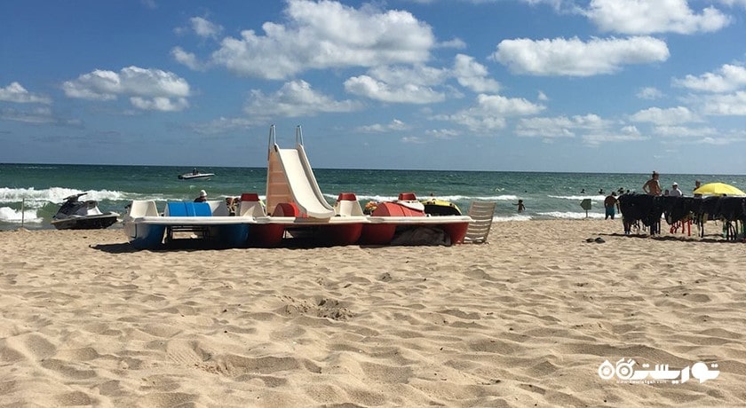 سرگرمی ساحل آلبنا شهر بلغارستان کشور وارنا