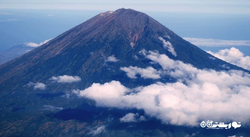 کوه آگونگ شهر اندونزی کشور بالی