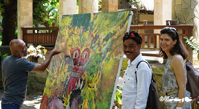  موزه هنر آگونگ رای شهر اندونزی کشور بالی