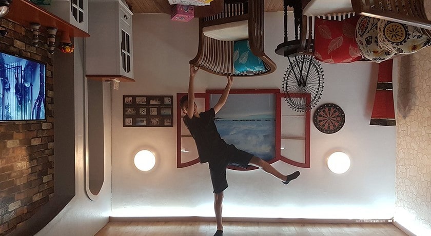  موزه دنیای وارونه بالی شهر اندونزی کشور بالی