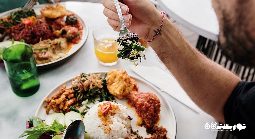 رستوران رستوران اولکان بالی شهر بالی 