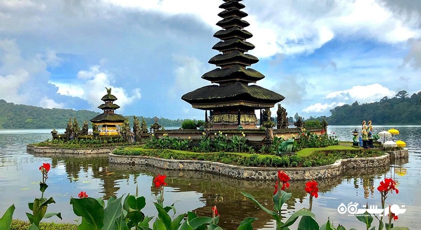  معبد اولون دانو براتان شهر اندونزی کشور بالی