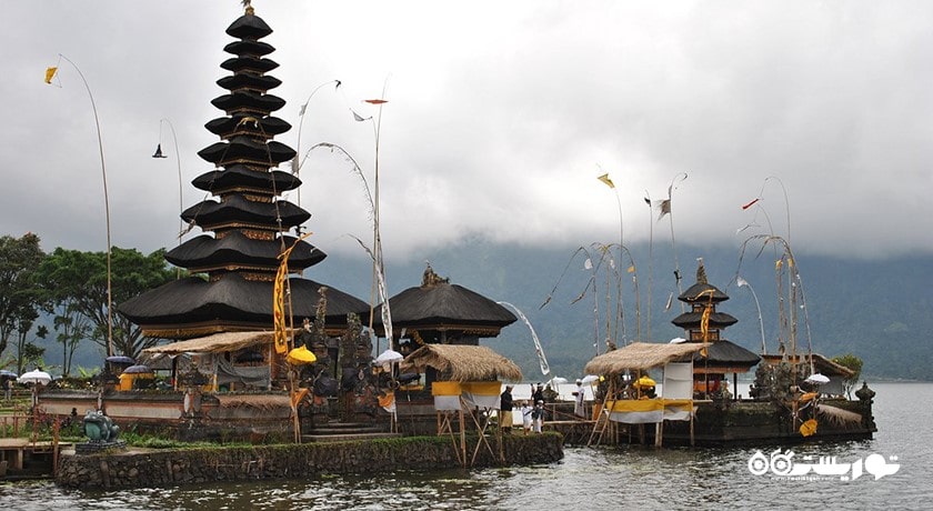  معبد اولون دانو براتان شهر اندونزی کشور بالی