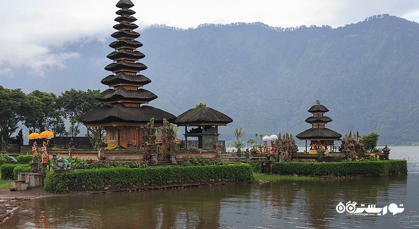  معبد اولون دانو براتان شهر اندونزی کشور بالی