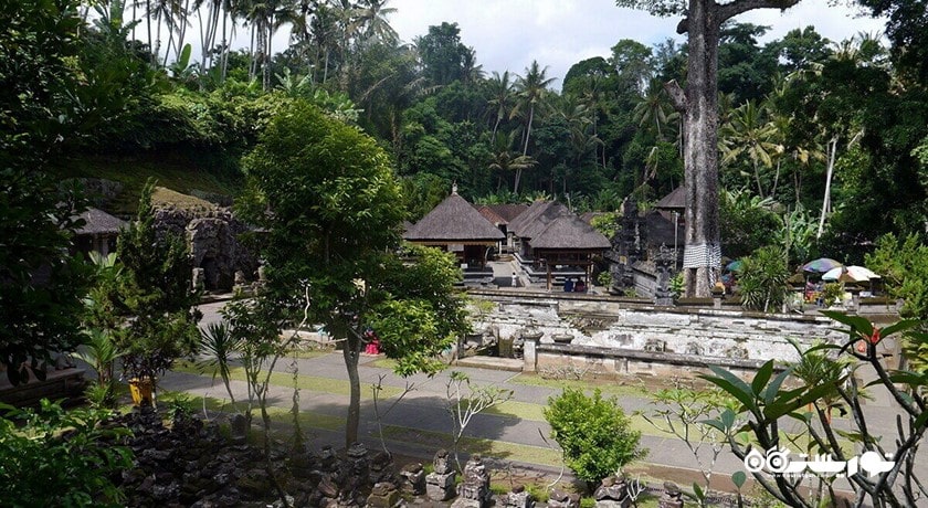  معبد گوآ گاجا شهر اندونزی کشور بالی