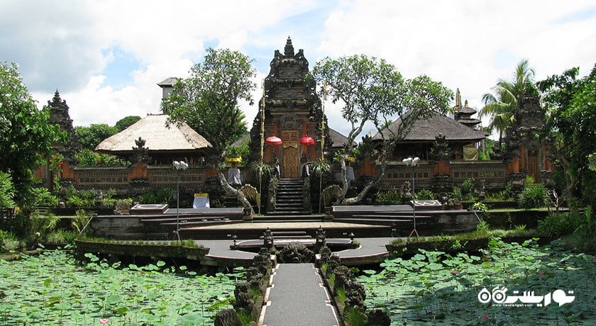  معبد تامان ساراسواتی شهر اندونزی کشور بالی