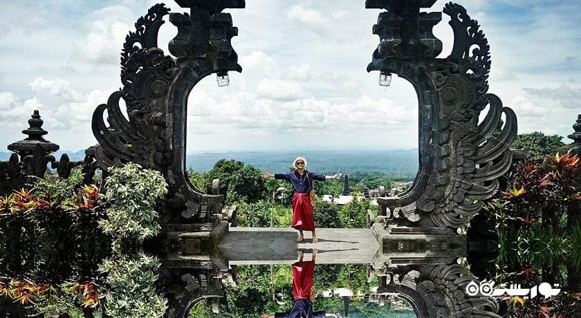  معبد بساکی شهر اندونزی کشور بالی