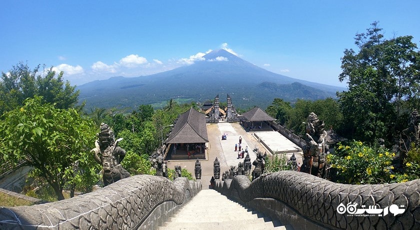  معبد لمپویانگ شهر اندونزی کشور بالی