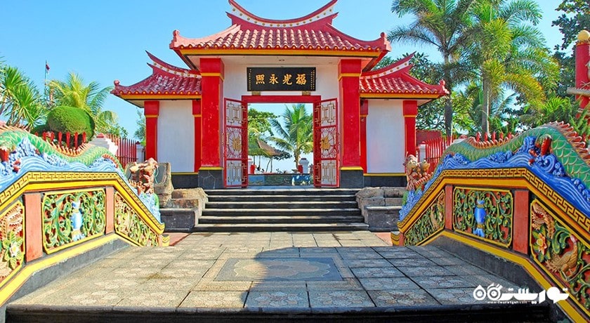  معبد چینی لینگ گوآن کیونگ شهر اندونزی کشور بالی