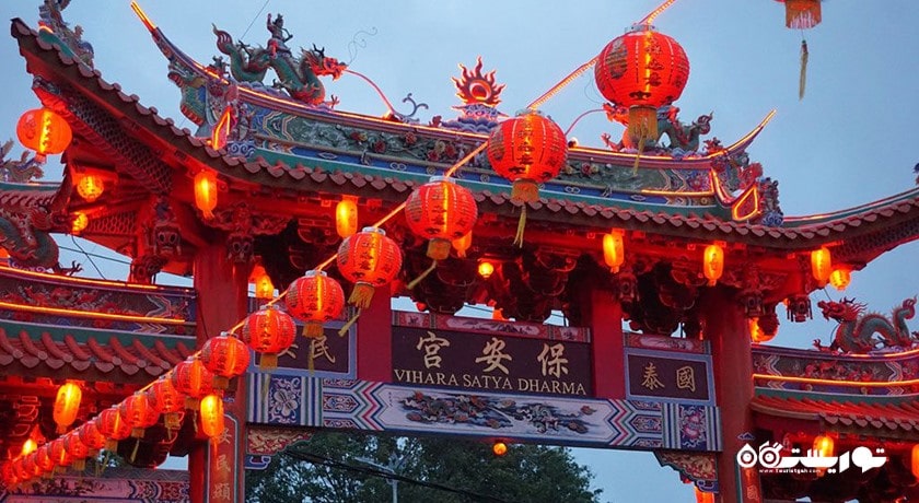  معبد ویهارا دارمایانا کوتا شهر اندونزی کشور بالی