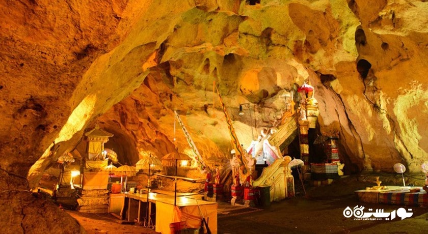  معبد گوآ گیری پوتری شهر اندونزی کشور بالی