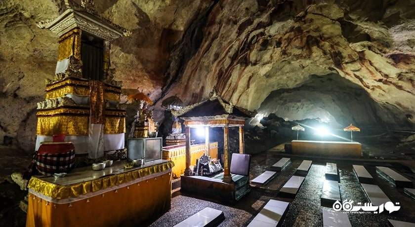  معبد گوآ گیری پوتری شهر اندونزی کشور بالی