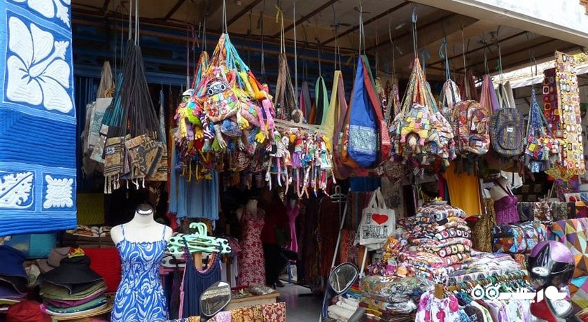 مرکز خرید مرکز صنایع دستی تگالالانگ شهر اندونزی کشور بالی