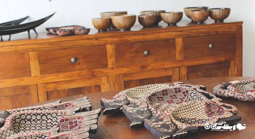 مرکز خرید مرکز صنایع دستی تگالالانگ شهر اندونزی کشور بالی