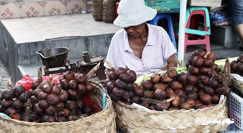 مرکز خرید بازار هنر سوکاواتی شهر اندونزی کشور بالی