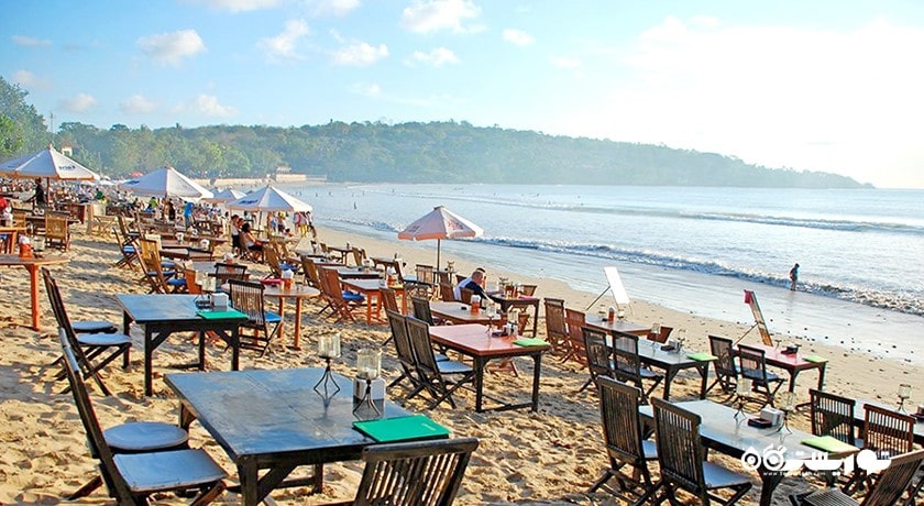 سرگرمی ساحل جیمباران شهر اندونزی کشور بالی