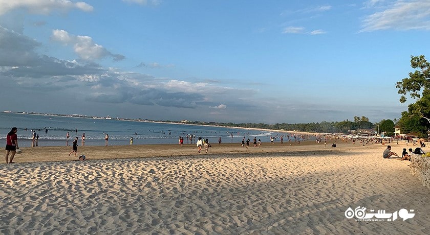 سرگرمی ساحل جیمباران شهر اندونزی کشور بالی