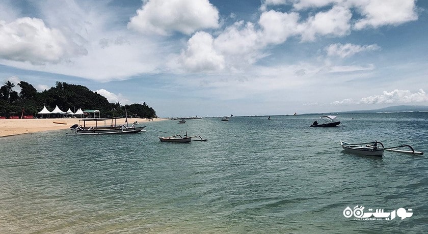 سرگرمی ساحل سانور شهر اندونزی کشور بالی