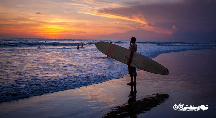 سرگرمی ساحل براوا شهر اندونزی کشور بالی