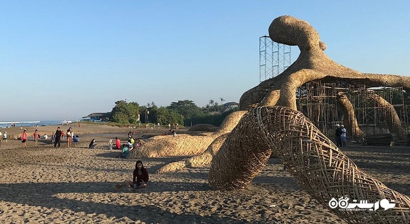 سرگرمی ساحل براوا شهر اندونزی کشور بالی