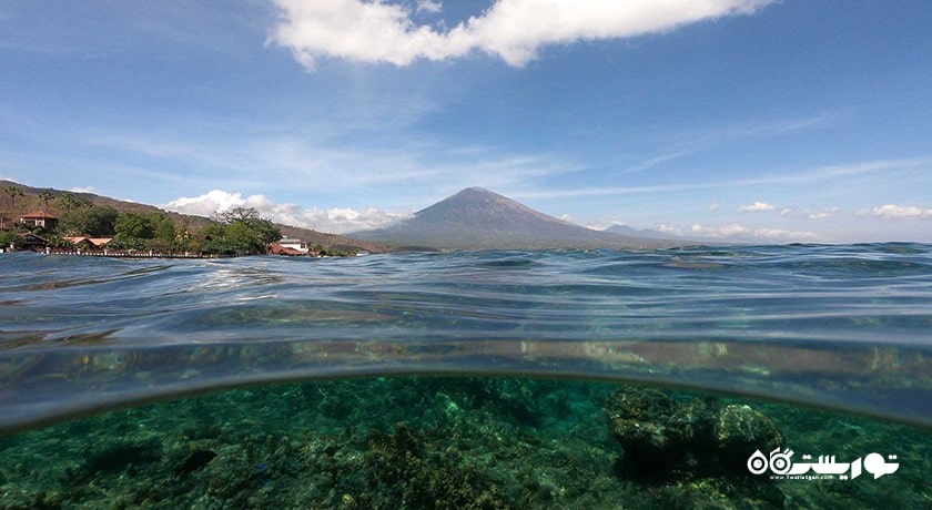 سرگرمی ساحل آمد شهر اندونزی کشور بالی