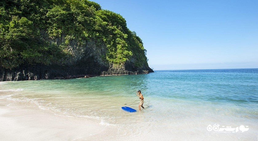 سرگرمی ساحل پاسیر پوتی شهر اندونزی کشور بالی