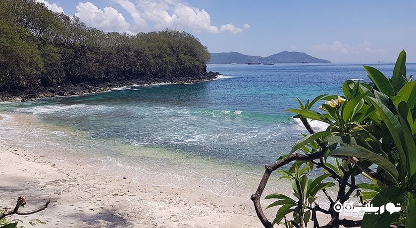 سرگرمی ساحل تالاب آبی شهر اندونزی کشور بالی