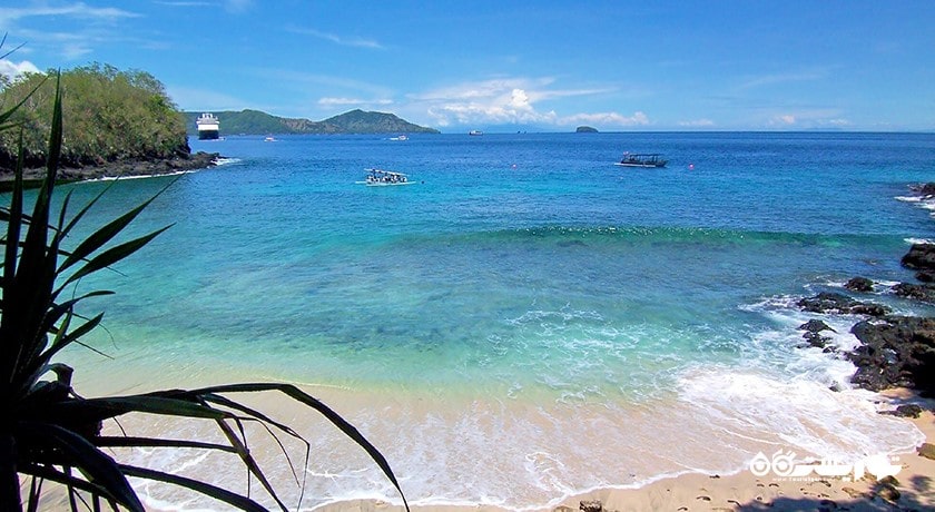 سرگرمی ساحل تالاب آبی شهر اندونزی کشور بالی