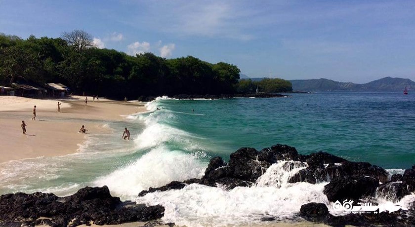 سرگرمی ساحل تالاب آبی شهر اندونزی کشور بالی