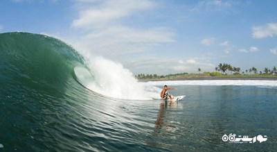 سرگرمی ساحل کراماس شهر اندونزی کشور بالی