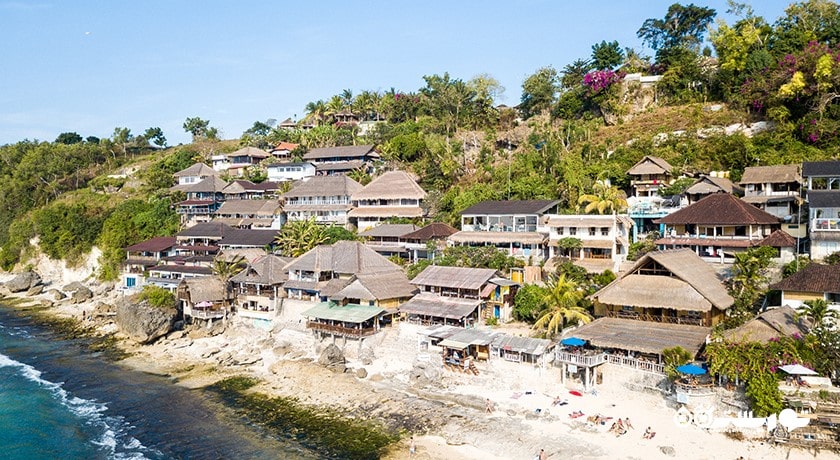 سرگرمی ساحل بینگین شهر اندونزی کشور بالی