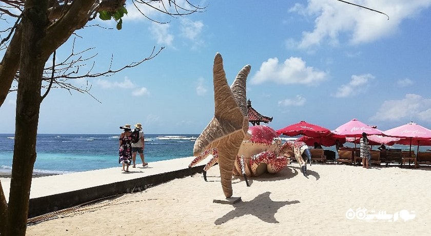 سرگرمی ساحل پانداوا شهر اندونزی کشور بالی