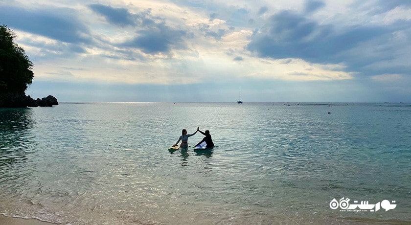 سرگرمی ساحل پادانگ پادانگ شهر اندونزی کشور بالی