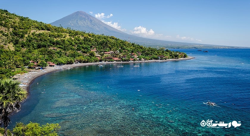  گالری زیر آب خلیج جملوک شهر اندونزی کشور بالی