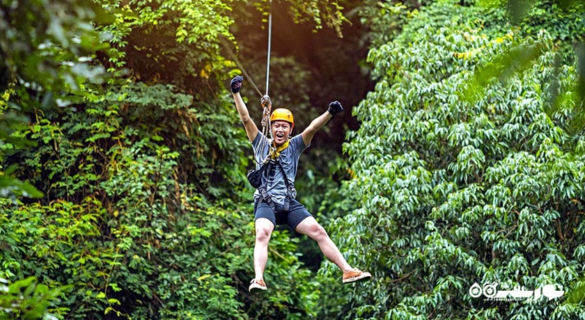  پارک ماجراجویی بالی تری تاپ شهر اندونزی کشور بالی