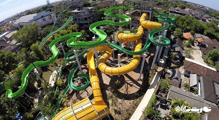 سرگرمی واتربوم بالی شهر اندونزی کشور بالی