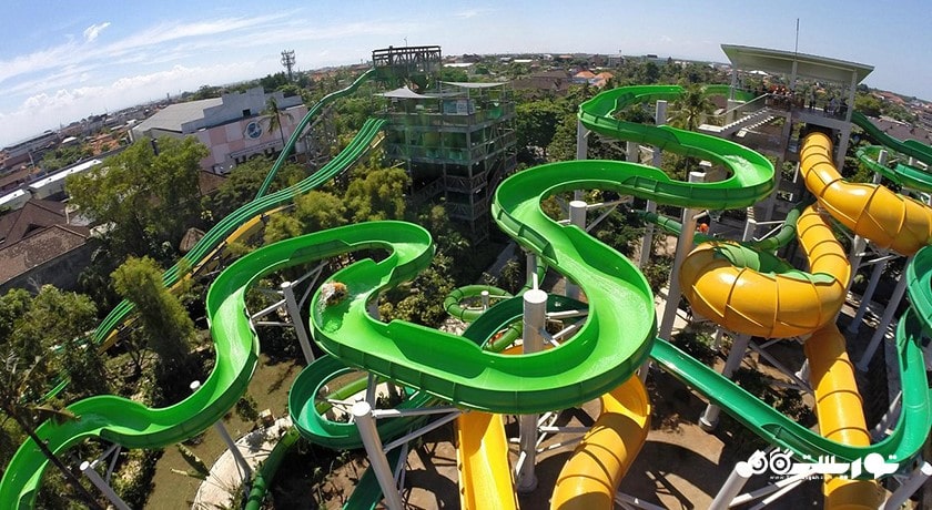 سرگرمی واتربوم بالی شهر اندونزی کشور بالی