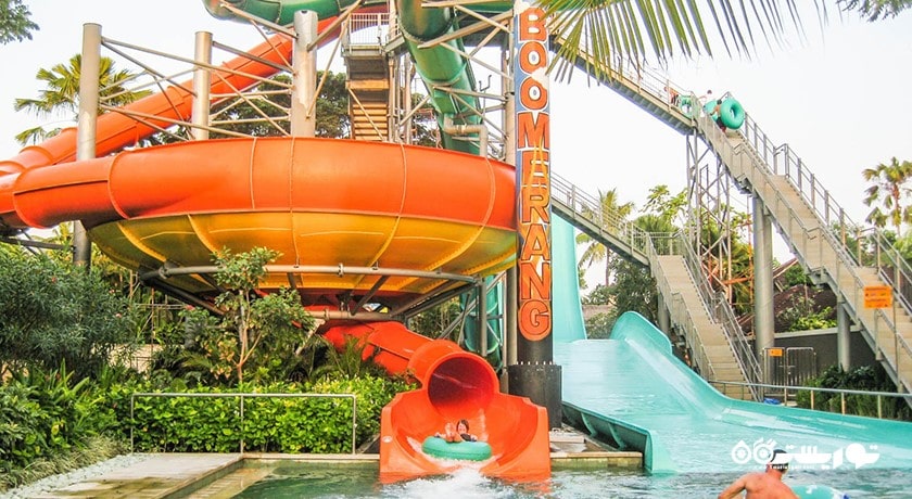 سرگرمی واتربوم بالی شهر اندونزی کشور بالی