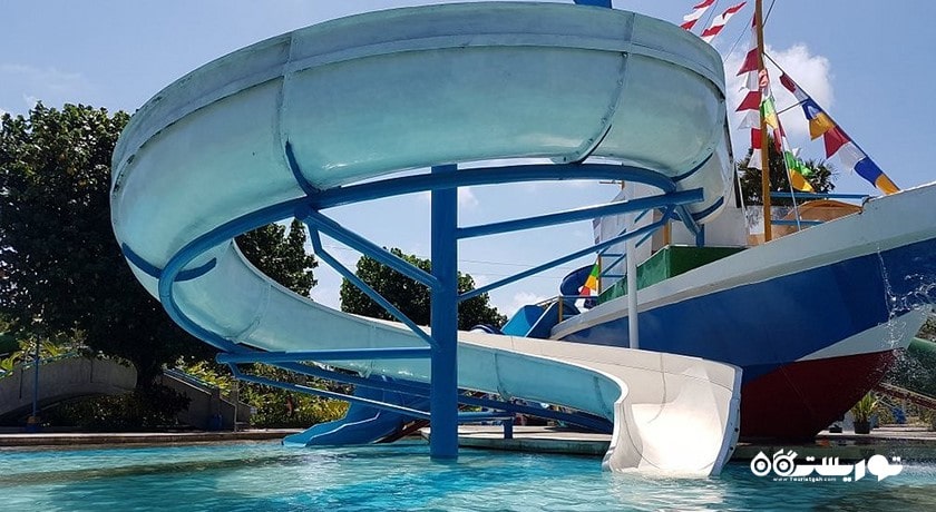 سرگرمی پارک آبی سیرک شهر اندونزی کشور بالی