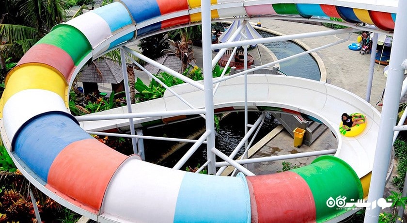 سرگرمی پارک آبی سیرک شهر اندونزی کشور بالی