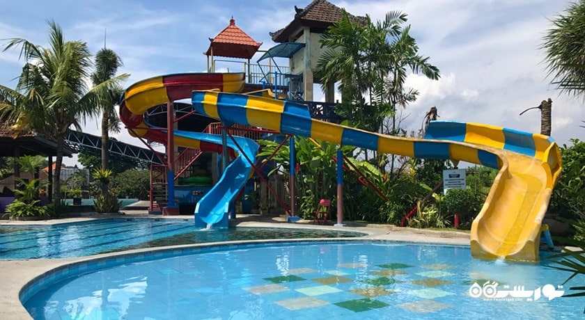 سرگرمی پارک آبی تامان سگارا مادو شهر اندونزی کشور بالی