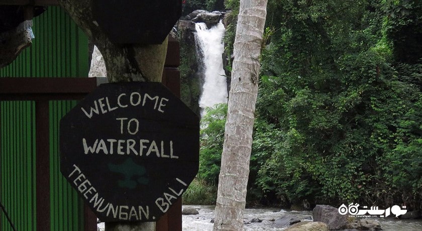  آبشار تگنونگان شهر اندونزی کشور بالی