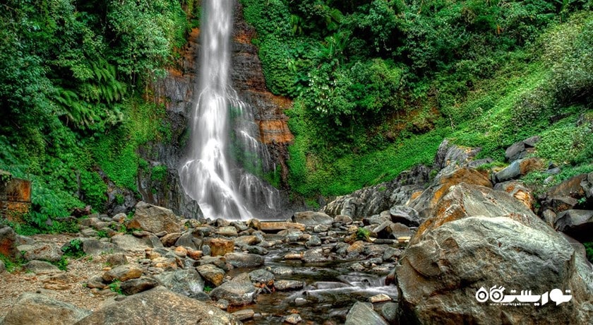  آبشار گیتگیت شهر اندونزی کشور بالی