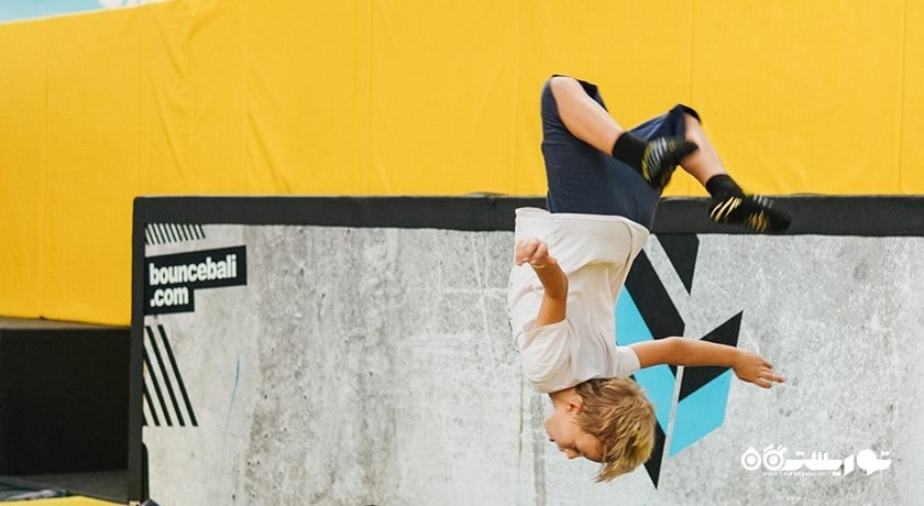 سرگرمی مرکز ترامپولین بونس بالی شهر اندونزی کشور بالی