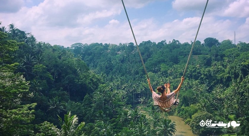 سرگرمی بالی سویینگ شهر اندونزی کشور بالی