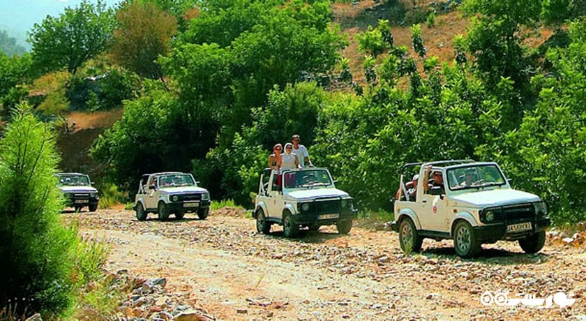 سرگرمی جیپ سافاری در کوش آداسی شهر ترکیه کشور کوش آداسی
