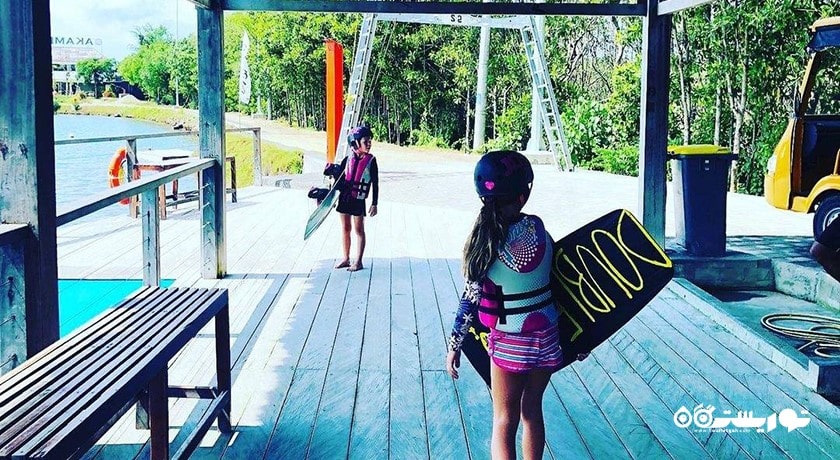 سرگرمی ویک بوردینگ در بالی شهر اندونزی کشور بالی