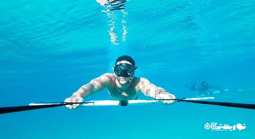 سرگرمی ساب وینگ در بالی شهر اندونزی کشور بالی