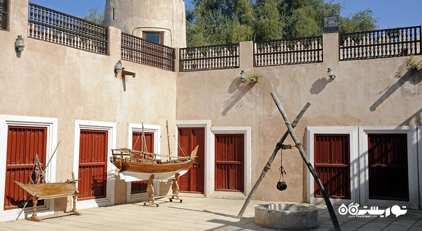  دهکده میراث شهر امارات متحده عربی کشور ابوظبی